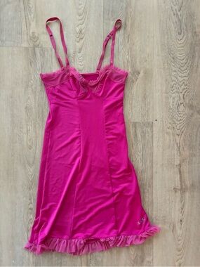 Y2K Pink Victoria Women's Slip Dress